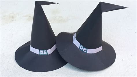 Diy Paper Witch Hat Paper Witch Hat Diy Beauty Of Paper Youtube