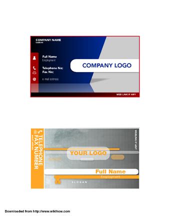 In the available templates section, click business cards under office.com templates. How to Make Business Cards in Microsoft Word (with Pictures)