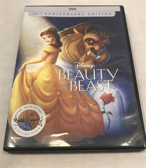 Beauty And The Beast Dvd 25th Anniversary Edition Disney G0202acc