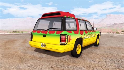 Gavril Roamer Tour Car Jurassic Park V1 0 For Beamng Drive