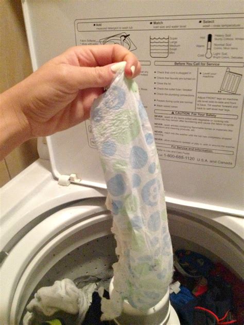 What To Do If You Wash A Disposable Diaper By Accident Finding Silver