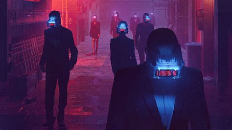 Virtual Reality People Street Scifi Cyberpunk Artist Hd Wallpaper Pxfuel