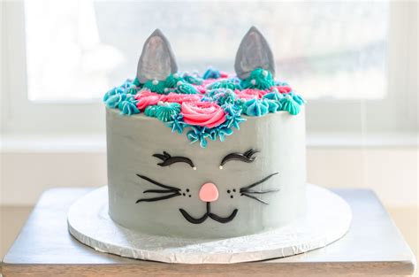 Kitty Cat Cake Decorating Ideas Cat Cake Novelty Birthday Cakes Cake