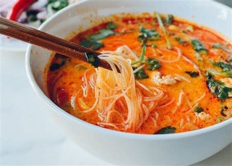 It's so cozy, it's so comforting. 15-Minute Coconut Curry Noodle Soup - The Woks of Life
