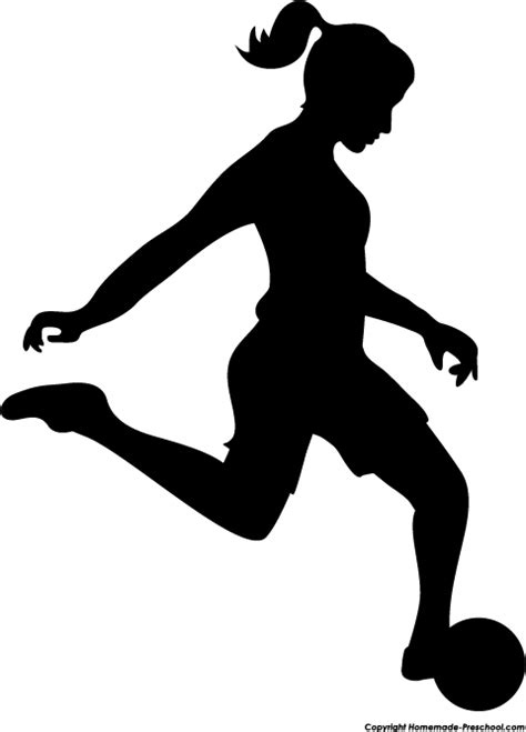 Fun And Free Clipart Soccer Silhouette Silhouette Silhouette Free