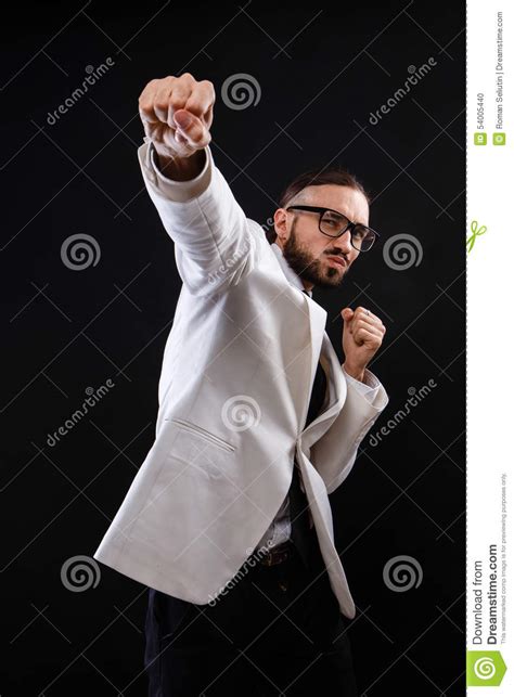 Charismatic Guy In A Suit Emotions Stock Photo Image Of People