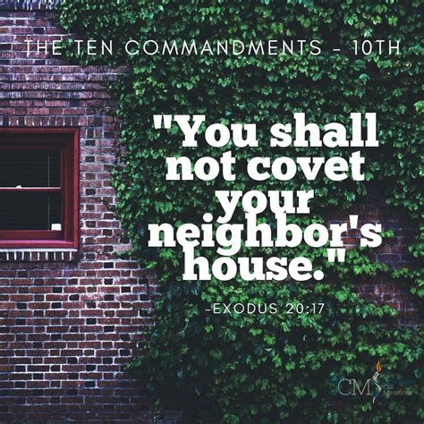 Revisiting The 10 Commandments The Tenth Commandment “you Shall Not