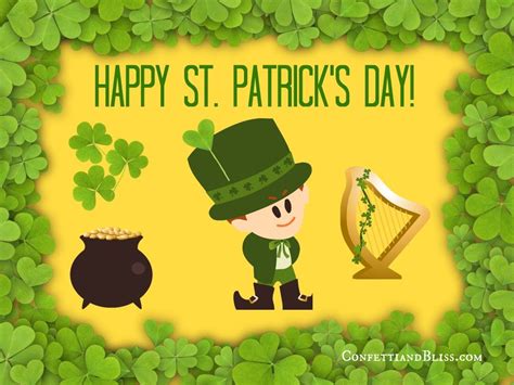 St Patricks Day Greeting Card Wording Cards Day Greeting Cards