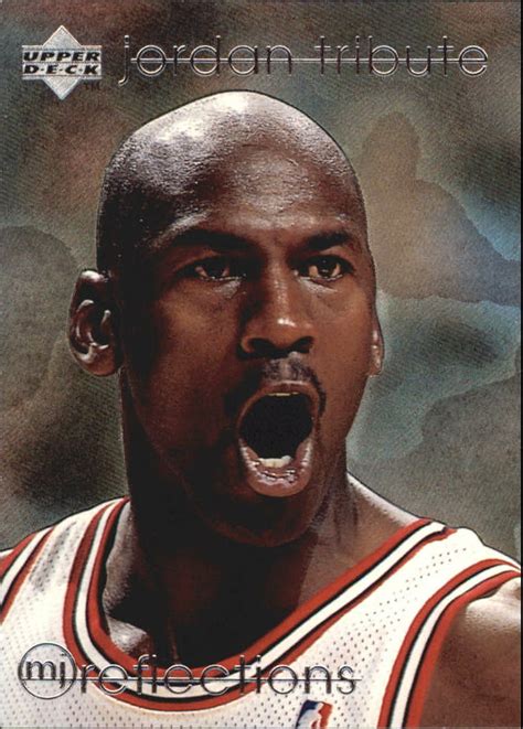 1997 Upper Deck Michael Jordan Tribute Mj78 Michael Jordan Ref Nm Mt