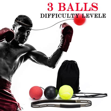 boxing reflex ball fight ball reflex boxing equipment punching ball 3 difficulty level boxing