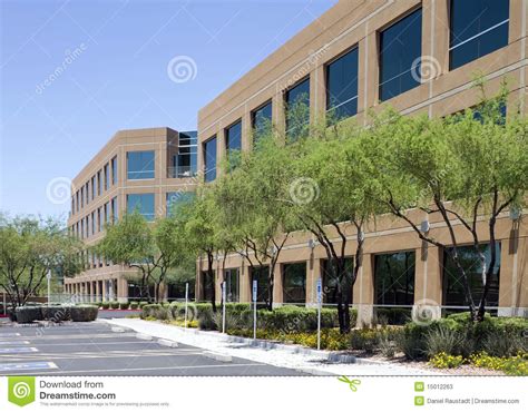 New Modern Corporate Office Building Exterior Stock Photos