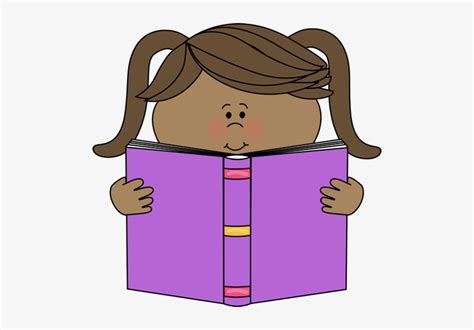 Download Shhh Clipart Girl Reading Book Clipart Free