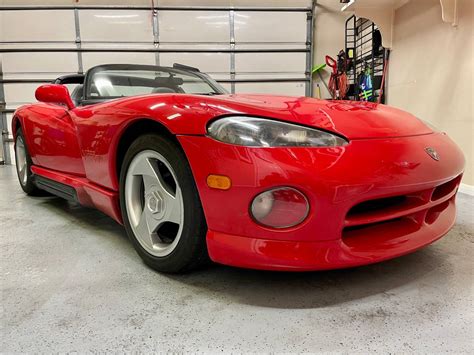 Red 15k 1994 Dodge Viper Rt10 For Sale