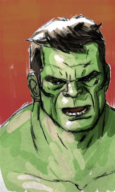 Hulk Sketch By Polpope On Deviantart