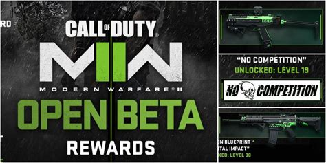 Call Of Duty Modern Warfare 2 Reveals Open Beta Rewards