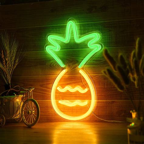 New Pineapple Neon Sign Wall Art Wn03 Uncle Wieners Wholesale