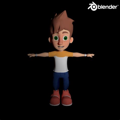 Cartoon Characters Finished Projects Blender Artists Community