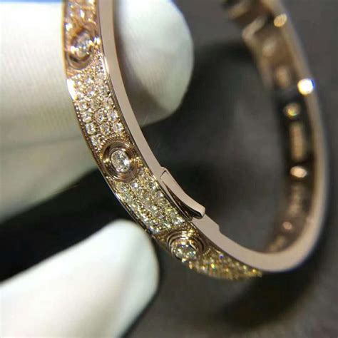 This item is free acc with cartier love bracelet. Cartier Love Bracelet in 18k Pink Gold set with 216 Brilliant-cut Diamonds | 18K Direct