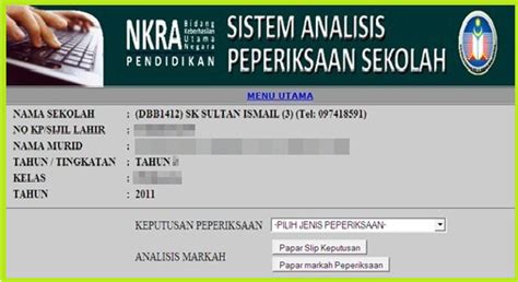 Ia merupakan sistem analisis peperiksaan sekolah yang diwujudkan oleh pihak kementerian pendidikan malaysia (kpm) bagi. Aplikasi Sistem Analisis Peperiksaan Sekolah