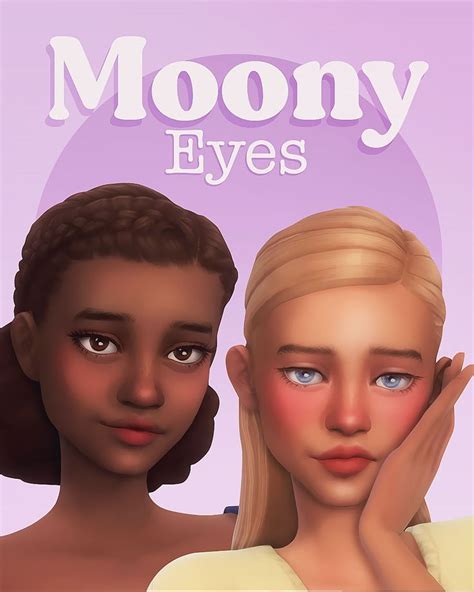 Moony Eyes Miiko On Patreon In 2021 The Sims 4 Skin Sims 4 Cc Eyes