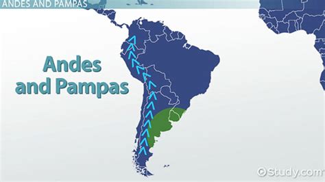 Andes And Pampas Location History And Culture Lesson