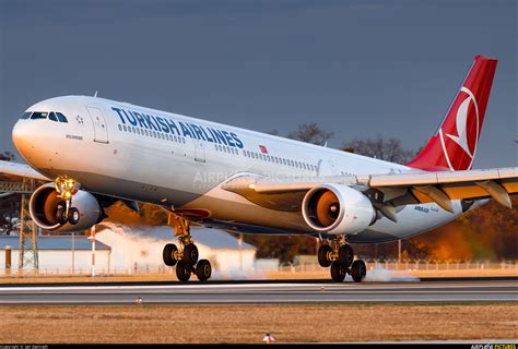 Tc Jom Turkish Airlines Airbus A330 300 At Frankfurt Photo Id
