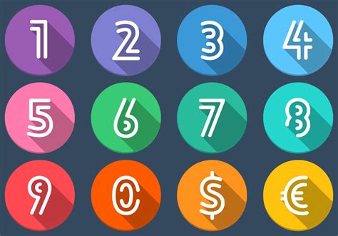 Number Icon Set 111276 Free Icons Library