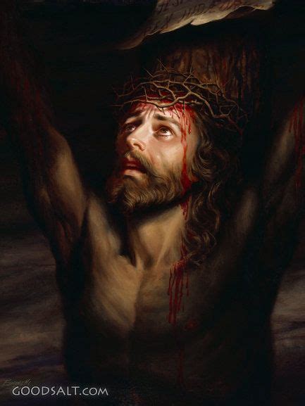 Jesus Christ On The Cross Painting