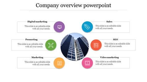Creative Company Overview Powerpoint Template Design Gambaran