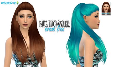 Sims 4 Hairs Nessa Sims Leahliliths Blossom Night And