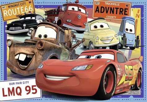 Disney Pixar Cars Two Cars 2 X 24 Piece Puzzle Ravensburger