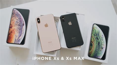Iphone Xs And Xs Max Unboxing Gold And Space Gray Youtube