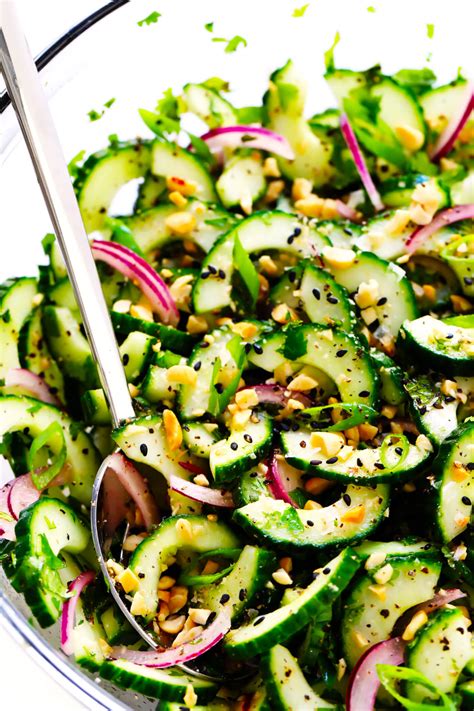 thai cucumber salad recipe gimme some oven recipe cucumber recipes salad healthy side