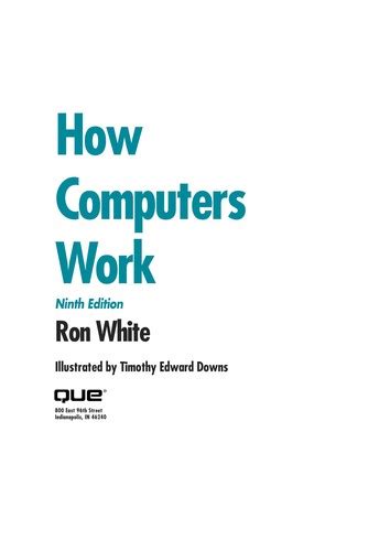 How Computers Work By Ron White Open Library