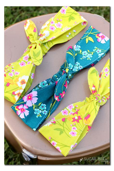 How To Make A Fabric Knotted Headband Diy Sewing Pattern
