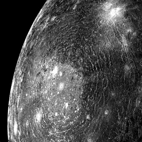 Valhalla Crater On Callisto Jups Moon Nasa Solar System Jupiter