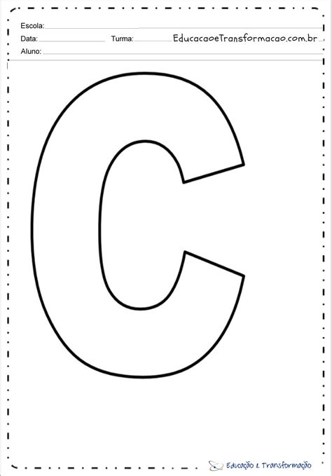 Colorear Dibujos Infantiles Online Para Imprimir Letra C Dibujos Para
