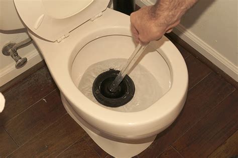 How To Unclog And Plunge A Clogged Toilet