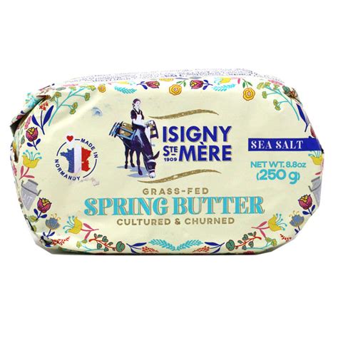 Isigny Ste Mere Spring Butter With Sea Salt 88oz 250g Mypanier