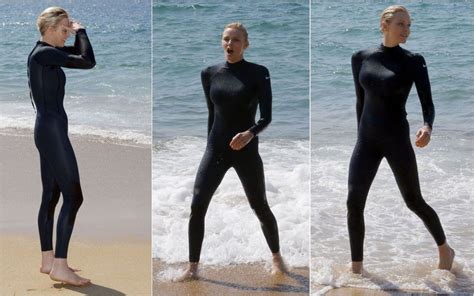 princess charlene on the beach former olympian swims in french sea for charity [photos