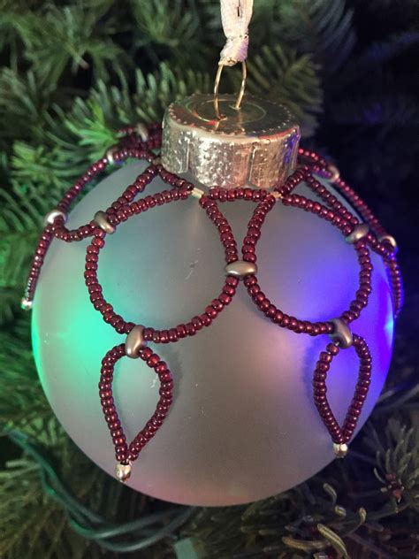 Softflexgirl Diy Free Beaded Holiday Ornament Using Soft Touch