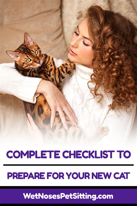 Getting A Cat Complete Checklist For New Cat Owners Cat Care Cats