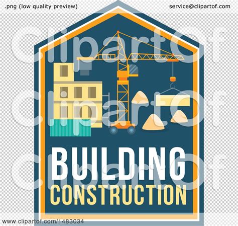 Clipart Of A Construction Design Royalty Free Vector Illustration By