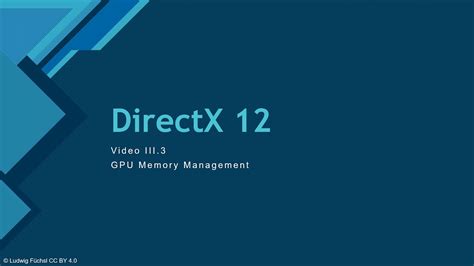 Iii3 Gpu Memory Management En Directx 12 Advanced Tutorial Youtube