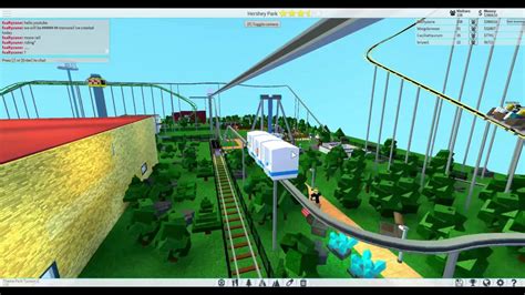 Roblox Theme Park Tycoon 2 Monorail Review Youtube Treasure Quest