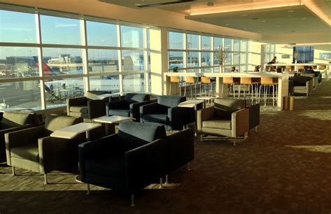Review Delta Air Lines Flagship Sky Club Lounge New York Jfk T4
