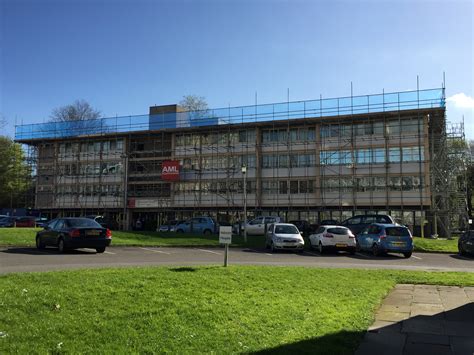 Glamorgan House University Hospital Of Wales Cardiff Aml Scaffolding
