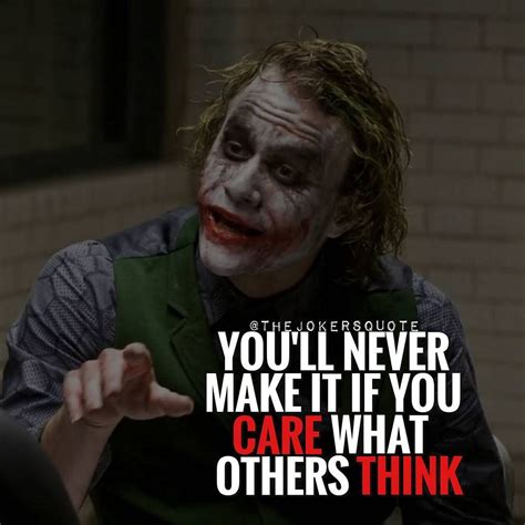 Youll Never Make It If You Dont Care What Others Think Either So