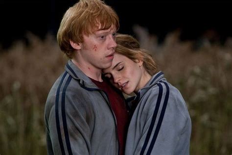 Harry Potter Hermione Granger And Ron Weasley Together Gabriel Reads
