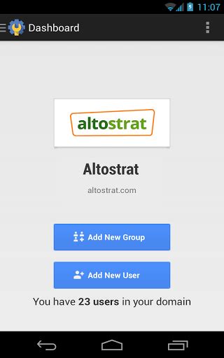 Google for education is a service from google that provides independently customizable versions of several google products using a domain name provided by the customer. Google Admin(com.google.android.apps.enterprise.cpanel)the ...